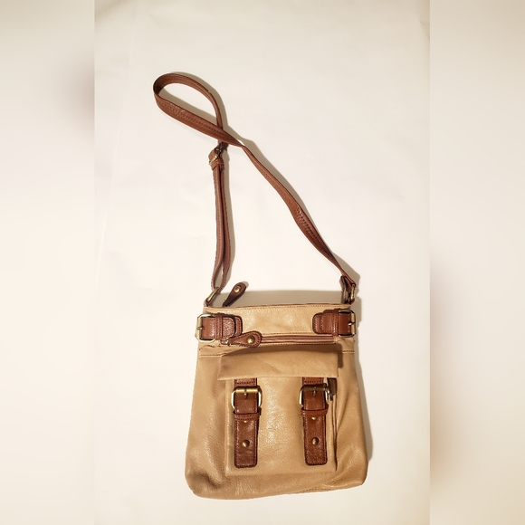 Vegan leather charming Charlie crossbody purse - Picture 1 of 5